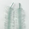 Light green elastic shoelaces