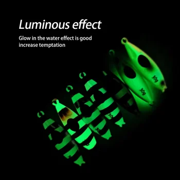 Saltwater 30g 40g 60g 80g 100g 120g Bee Lead Bait Luminous Jig Slow Metal Jigs Jigging Lure – Metal Jig – view 5