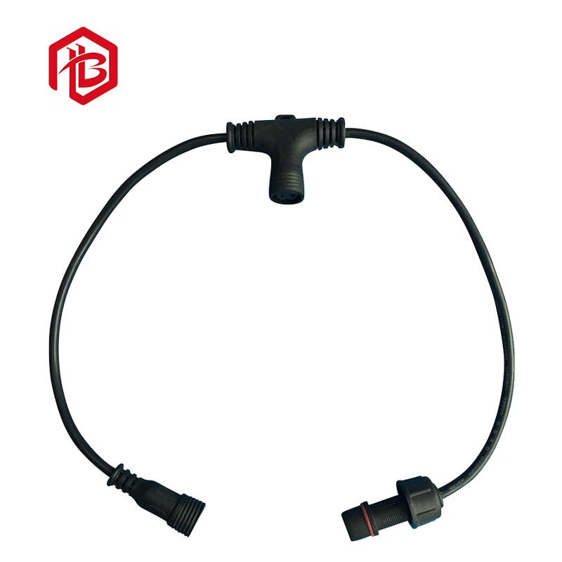 IP67 & IP68 Waterproof T Type 3-Way Splitter Connector for LED Lights High-Density Outdoor Waterproof Connectors