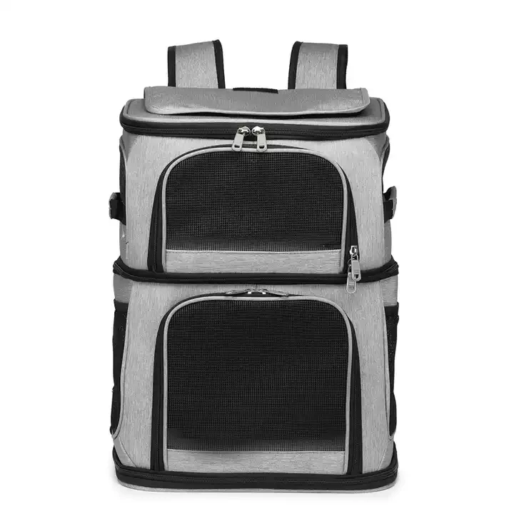 stock cat carrier for two cats hot sale large pet carrier backpack big cat carrier details