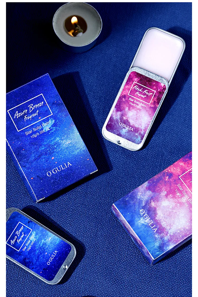 Solid Perfume for Men Women Portable Box Containers Fragrance Skin Body Antiperspirants Balm Lasting Oil