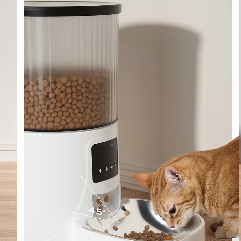 Tuya Microchip Pet Feeder Intelligent Timer Smart Pet Feeder Dog Cat Automatic Pet Feeder Buy