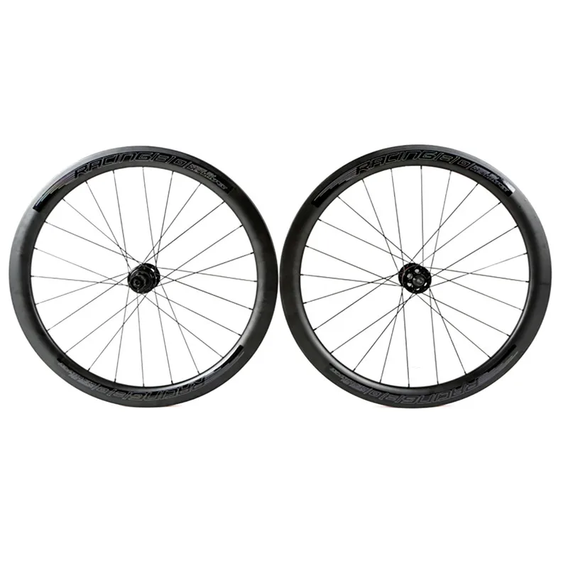 自転車ホイールリム50mmカーボンUDホイール24穴密閉ベアリング