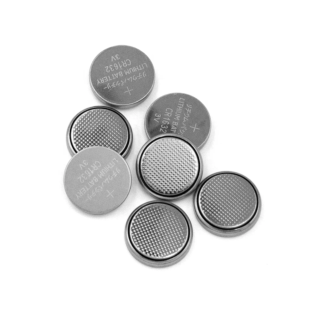 China battery supplier 3v lithium coin cell battery CR1616 CR1620 CR1632  CR2032 for key fob battery