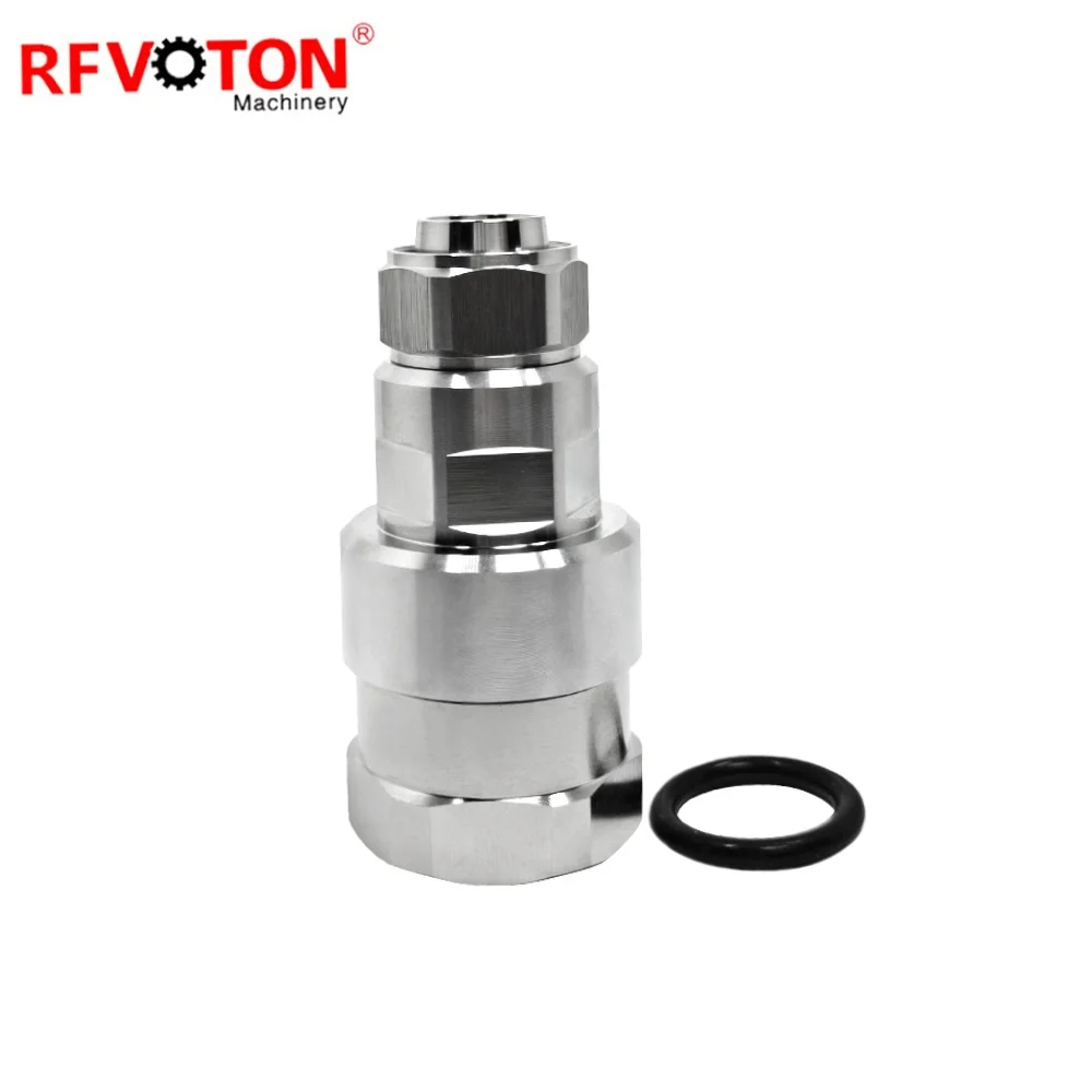 RFVOTON RF Connector 4.3-10 Type Male Clamp for 7/8