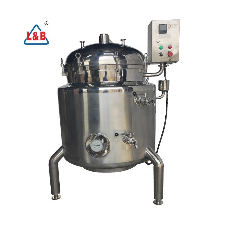 Buy 300l Industrial Stainless Steel Large Pressure Cooker from