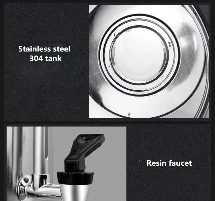 Stainless Steel Thermos Milk Tea Bucket Insulated Vacuum Hot Drinking