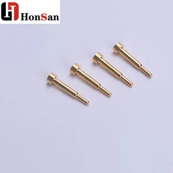 Dongguan Factory Hot Sale Customized Brass Spring Loaded Electrical Contact Pogo Pin for Cell Phone