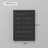 Tablero perforado mediano-Negro 28*20cm