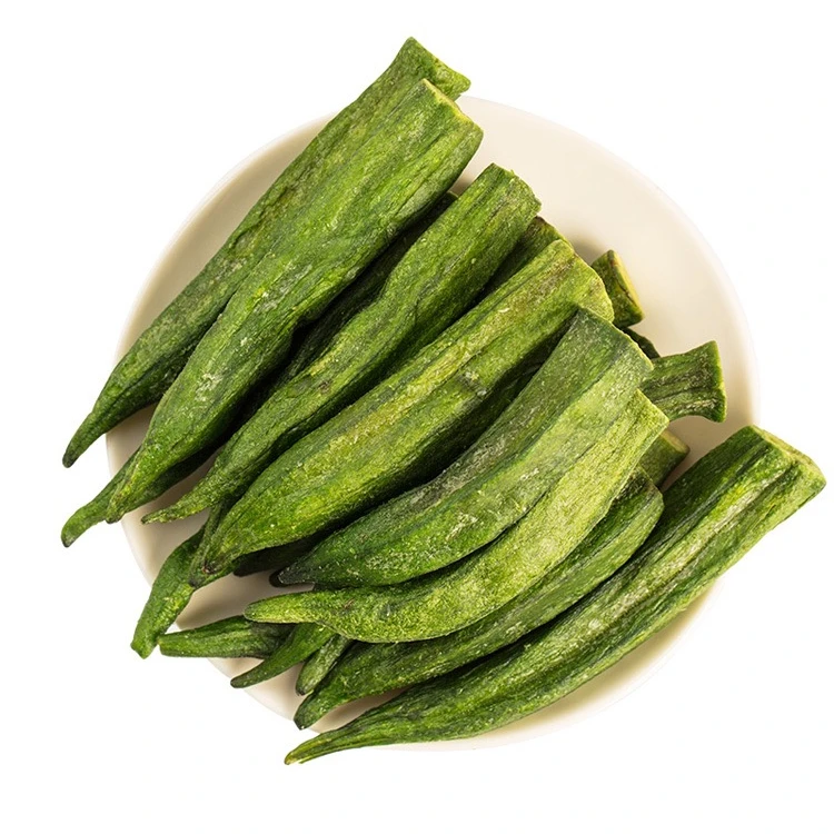 Healthy snack vegetable wholesale freeze-dried okra