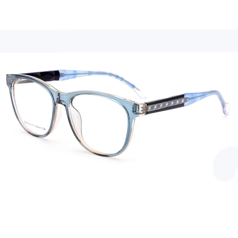 WXS-28002 New Arrival Women Cat Eye Square Fashion TR Eyeglasses Frames for All Face Eyewear Spectacles with Spring Temple
