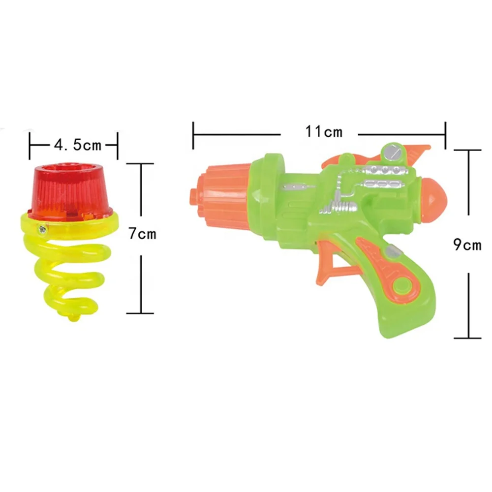 Пластиковый светящийся Спиннинг-топ для детей мигающие спиннинговые игрушки спиннинг-топ пистолет Запуск супер-лучшей забавной