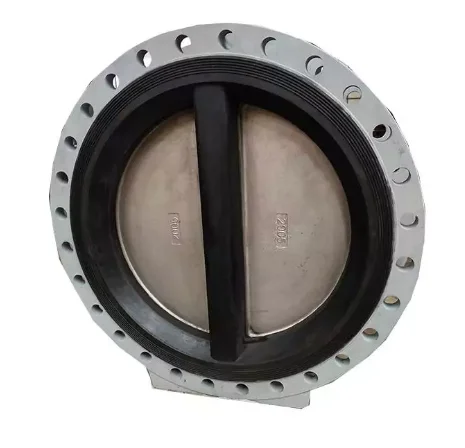 WCB Body 304 Disc Dual Plate Flange End Wafer Type Check Valve 24" Inch