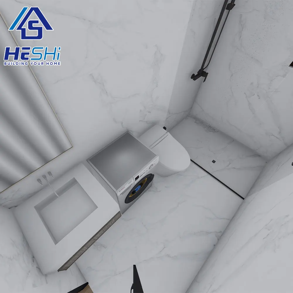 Insulated 40Ft 20Ft Prefabricated Mobile Living Container Expandable House 2 3 4 5 Bedroom Prefab Villa Portable Home