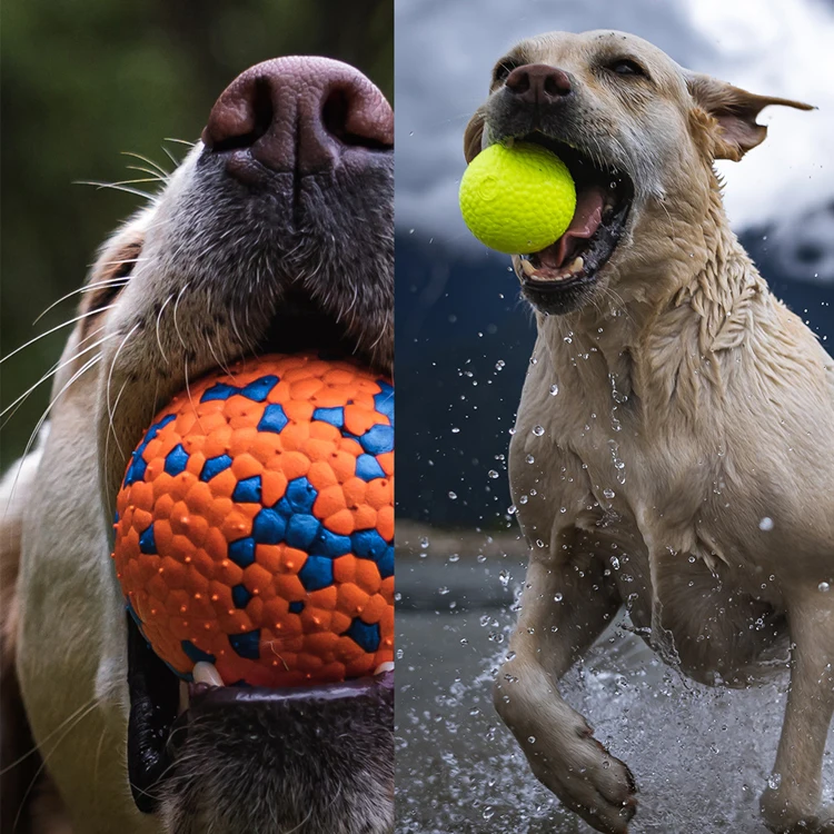 Indestructible Durable Balls For Dogs Etpu Bite Resistant Elasticity