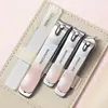 Estuche giratorio rosa de 4 piezas