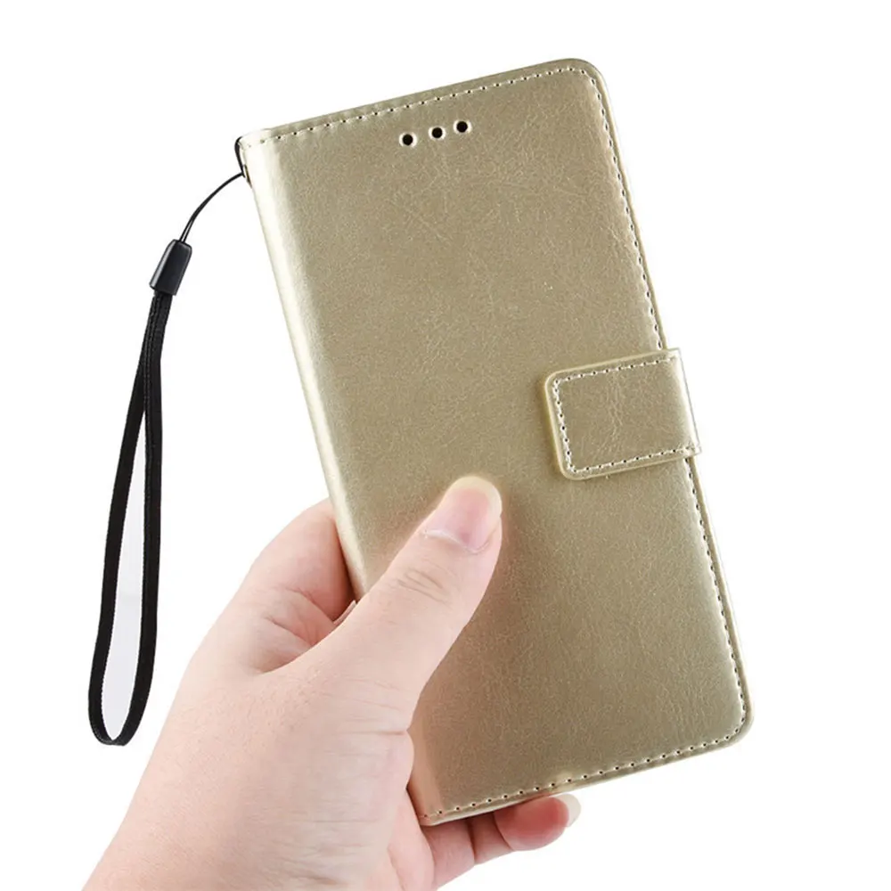 Wallet Leather Phone Case Wallet Case with Card Holder Genuine Leather Protective Cover with Wrist Strap For iPhone 16 15