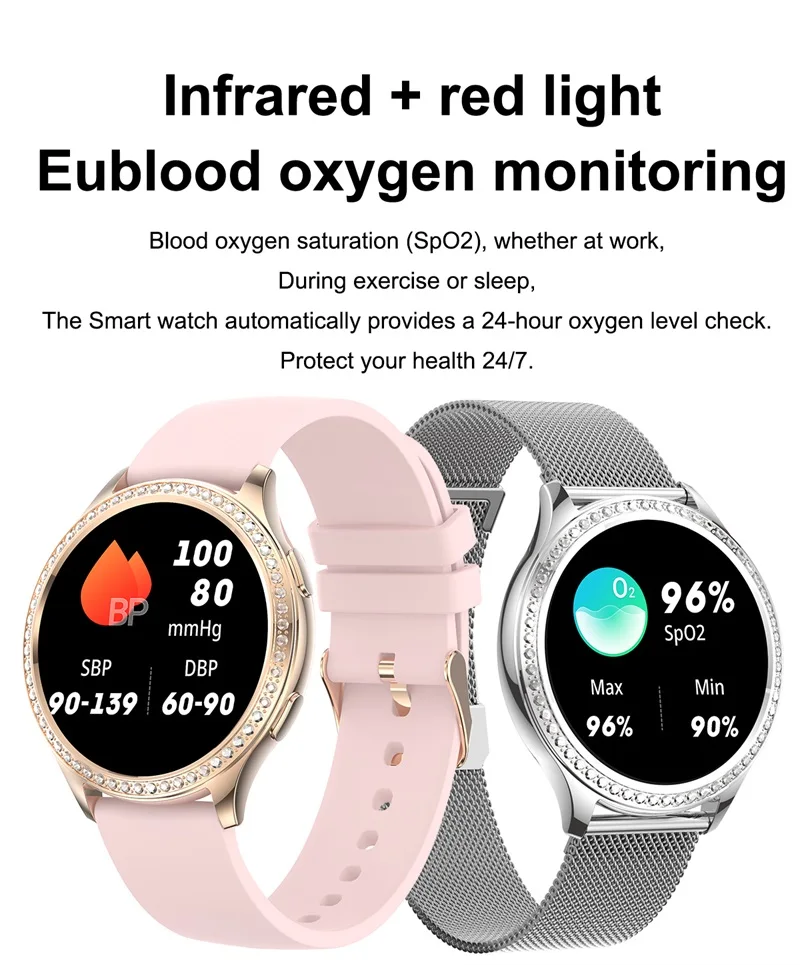 AK53 Luxury Smart Watch for Women Ladies Diamond Bezel Metal Sport Waterproof BT Call Smart Watch with Fitness Tracker and Health Monitor (12).jpg