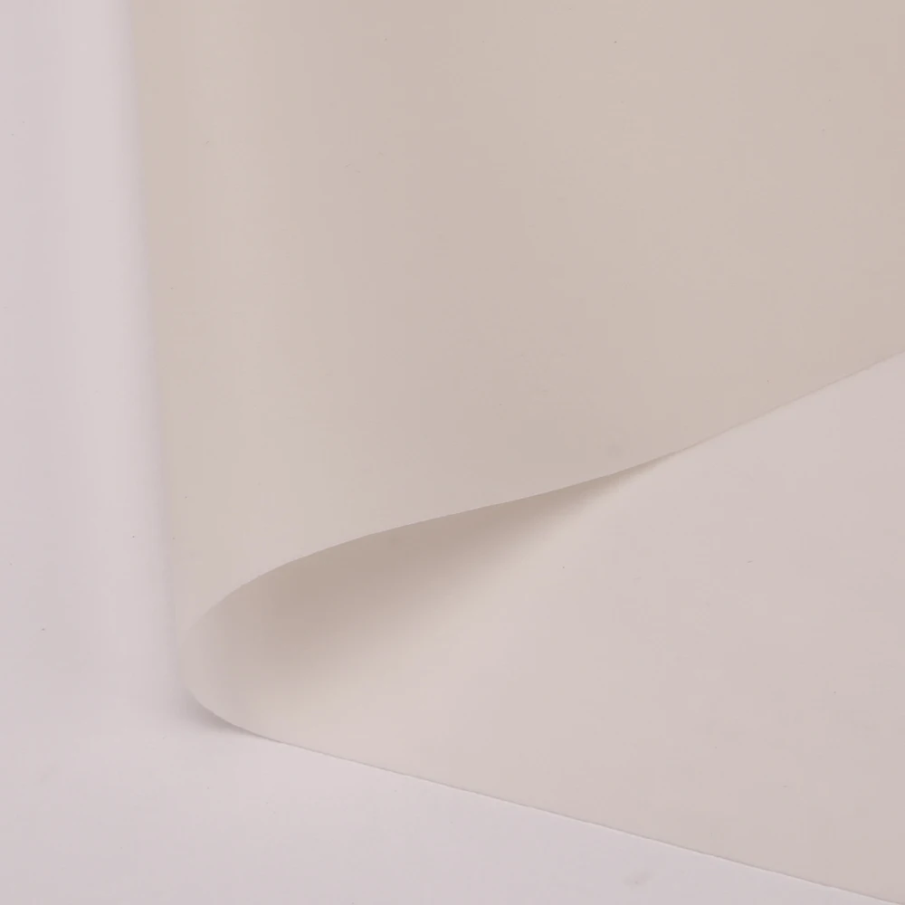UNEED 0.3MM Transparent Screen Fabric White Rear Projection Film for 3D 4K Projector Screens