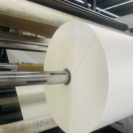 Single-Sided Silicone Release Paper with PE Plastic Coating GSM for Coffee Tea Juice Other Beverages