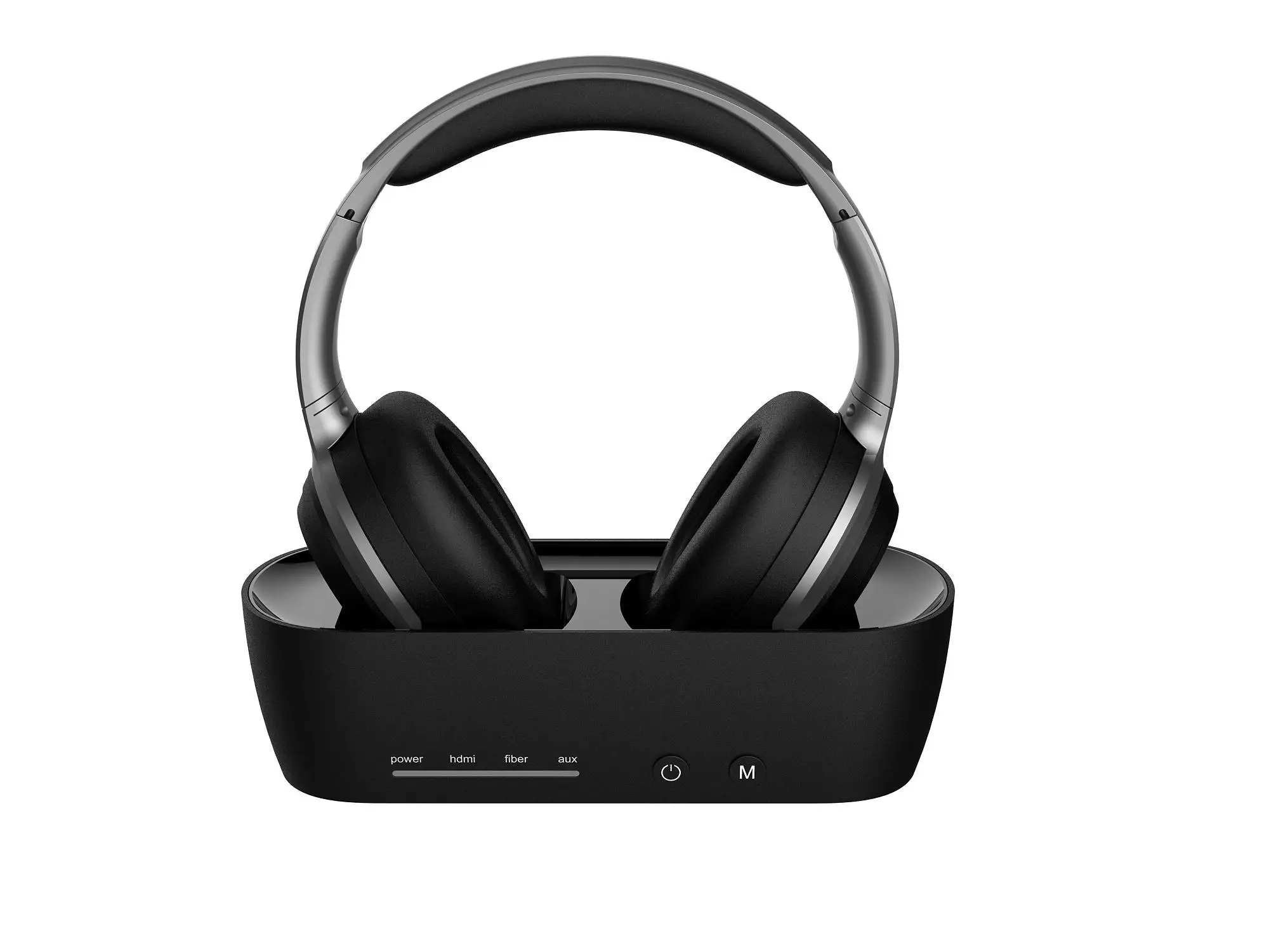 Wireless Headphones for TV Watching With BT 5.4 Transmitter & Charging Dock Low Delay
