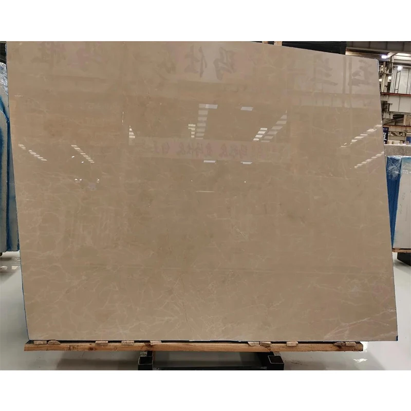 맞춤형 모던 자연 채광 베이지 대리석 인테리어 방수 내마모성 광택 바닥 주방 빌라 호텔