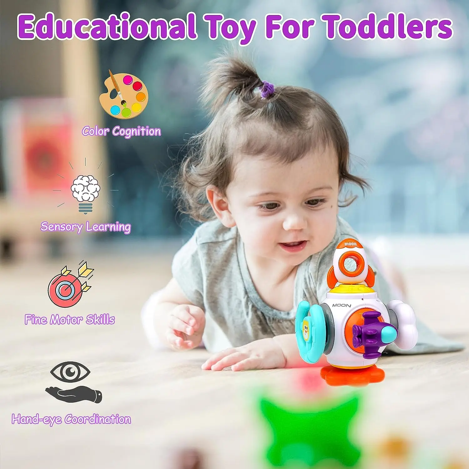 2023 Toddler Baby Busy Tube Multi-functional Education Early Education ...