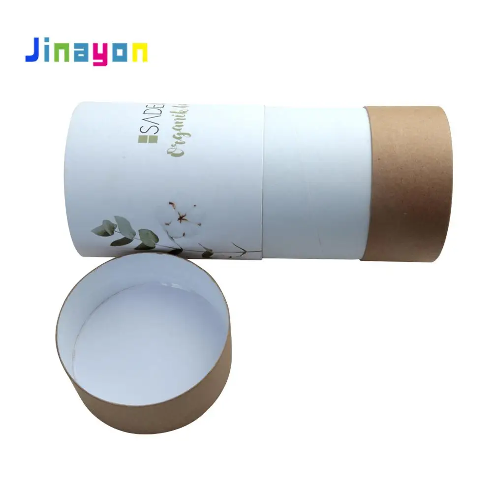Jinayon Customized Cardboard Kraft Paper Tube  Essential Oil Packaging Box Paper Product