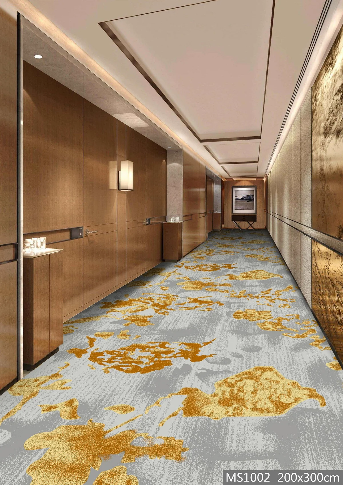 Nylon Material China Axminster Carpet Luxury Style Flooring Printing