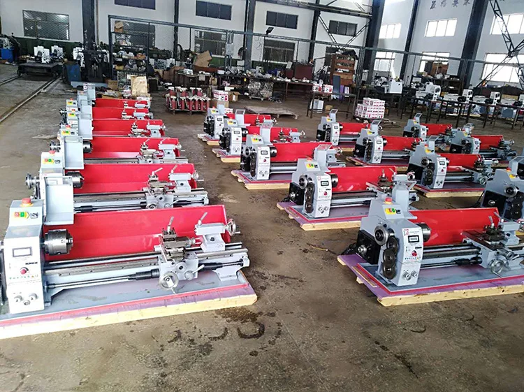Light Type Manual Bench Lathe CQ6125 CQ6125V Small Lathe Machine