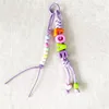 Cordón de cera con cuentas de carta de amor