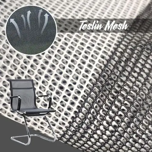 High Strength Anti-UV PVC Coated Polyester 1*1 Teslin Mesh Fabric for Beach Chair Outdoor Furniture