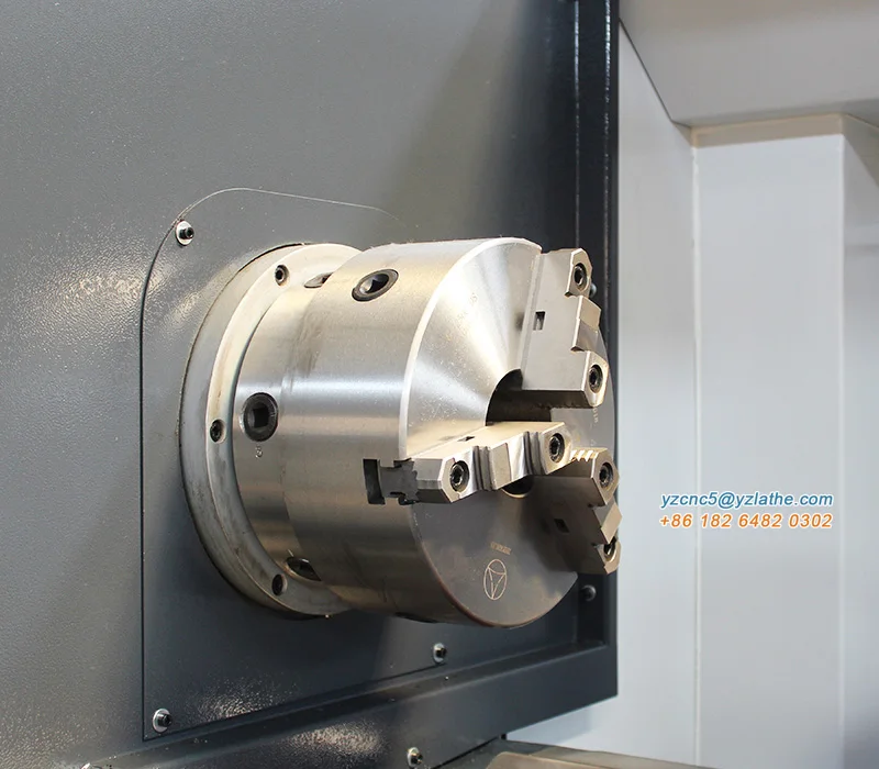 YZ CNC Machine Tool Equipment 7.5kw Heavy Duty Metal Lathe Machine CK6150 With 3 - Step Gearbox