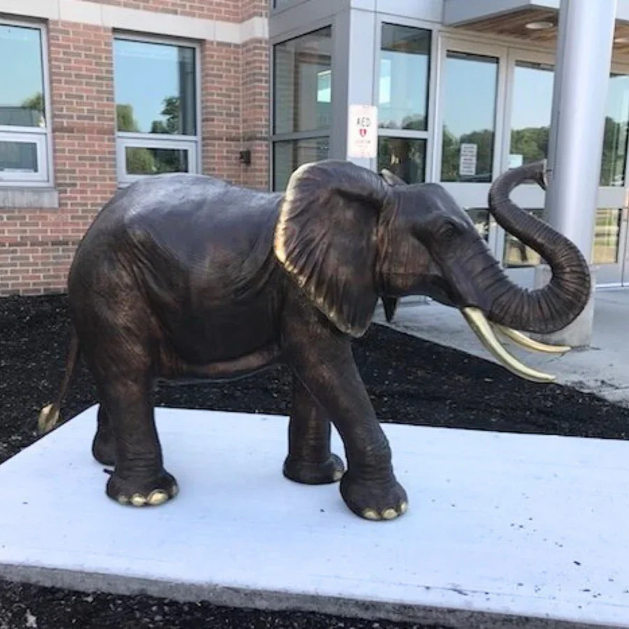 ブロンズ彫刻 象 特注金属動物像等身大ブロンズ象彫刻| Alibaba.com