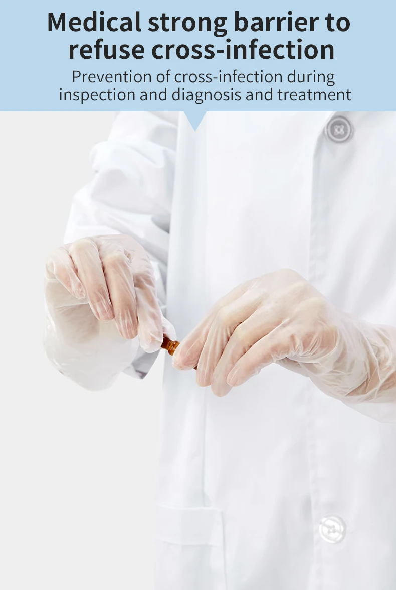 Medical Sterile Surgical Latex Examination Mittens Surgical Latex