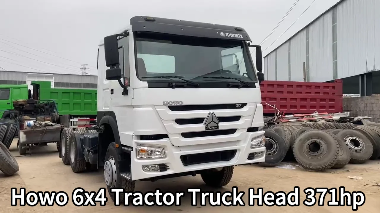 Sinotruck 6x4 White Tractor Truck Howo Second Hand 10 Wheels Tractor ...