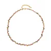 Woven Tourmaline Necklace XL-1152DY01-1