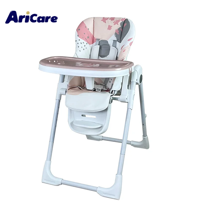 Aricare Chaise Haute Bebe Multifunction Travel Portable Folding Children  Feeding Seat Baby Dining Table and High Chair for Kids