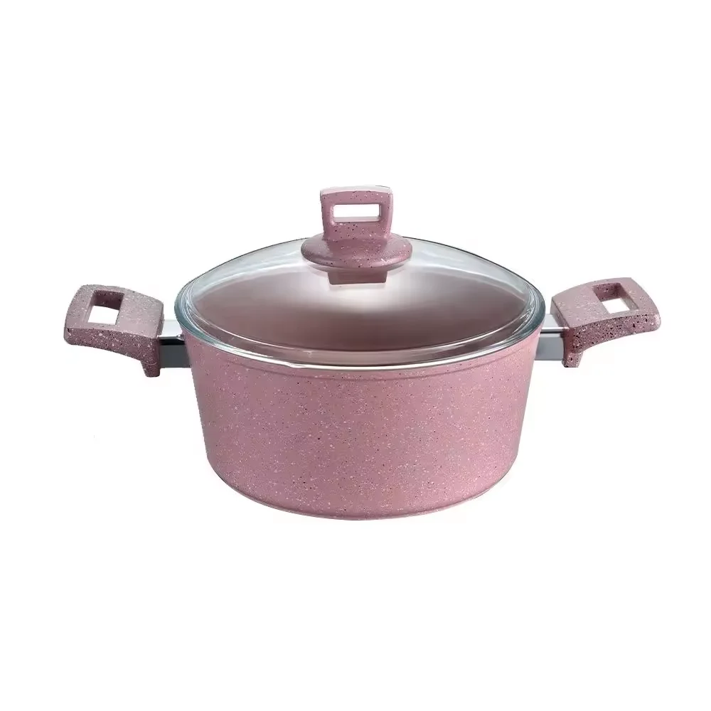 High Quality Modern Induction Ready 11-Piece Ceramic Forged Aluminum Cookware Set with Non-Stick Pots and Pans Wholesale