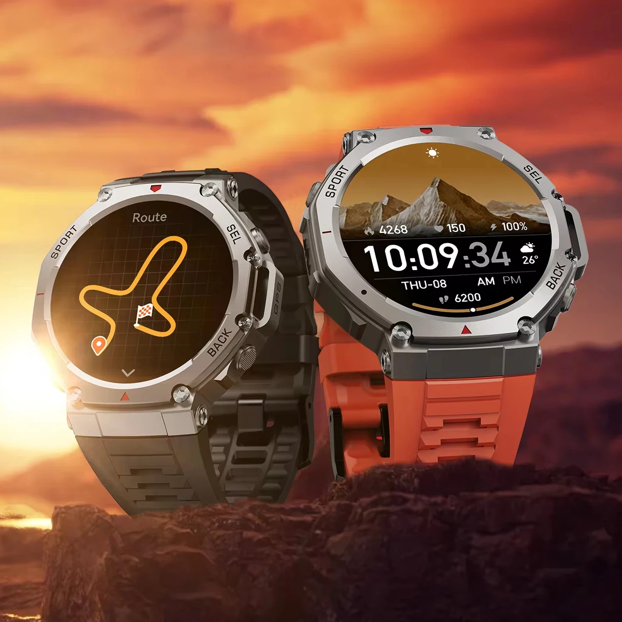 Orologio Fitness 5atm Impermeabile Amazon Italia It IOWODO