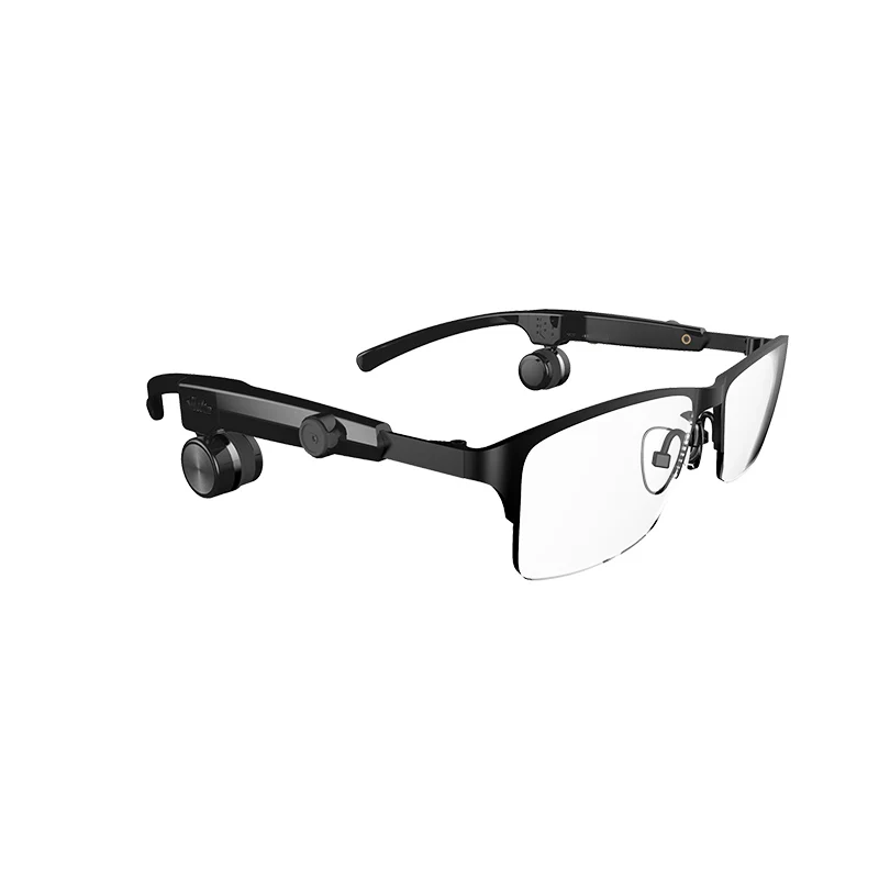 High Quality Titanium Alloy Glasses Customization Bone Conduction  I11A Hearing-aid with Customize the Prescription of Glasses
