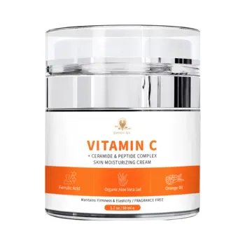 Private Label Skin Care Anti Aging Whitening Lightening Brightening Original Vitamin C Night Facial Cream