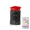 1 rose in round box with lid