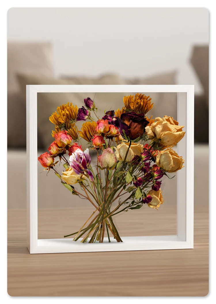 Double Sided Shadow Box Frames With Glass Acrylic Shadow Box Frames