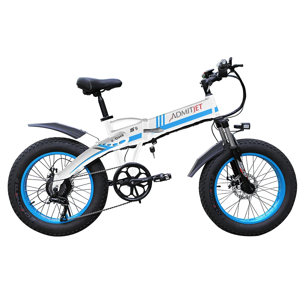 Foldable Electric Bike Lightweight With Fat Tire for Adults