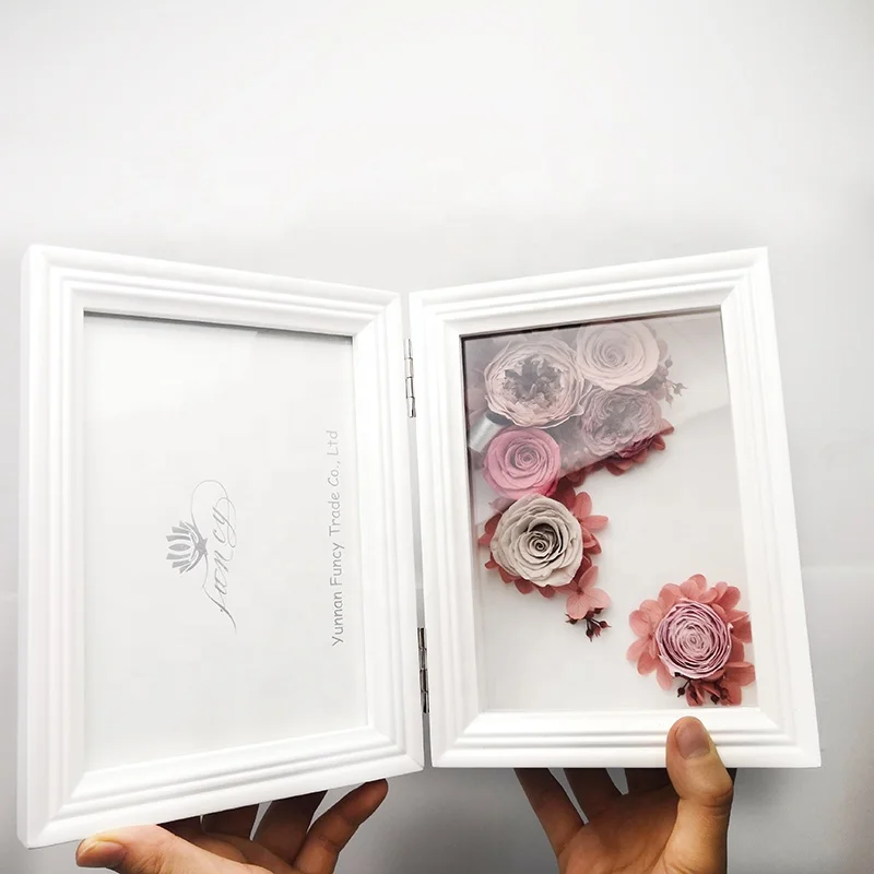 2020 новая идея Высококачественная подарочная фоторамка консервированные розы для украшения