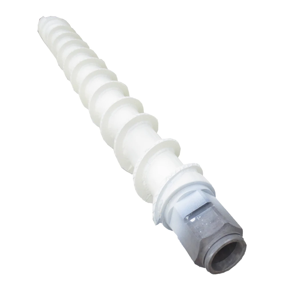 Precision CFA Drilling Auger with Conical and Flat Rock Options for Foundation and Machinery Applications