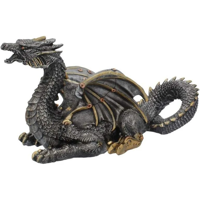 Resin Dragon Guardian of the Grapes Wine Bottle Holder