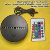 black base 16 colors with remote