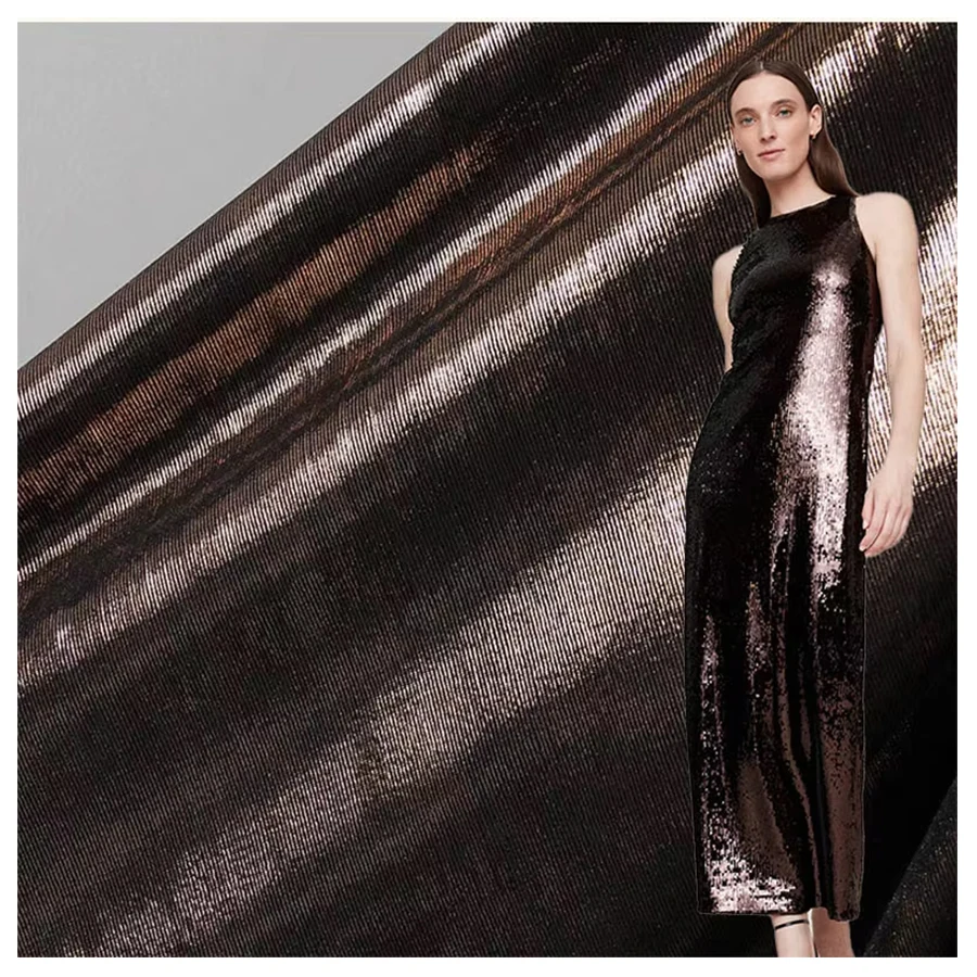 strapless open back dress High Neck Long Sleeves Long Split Formal Dress With Pleated Sequins main image 0